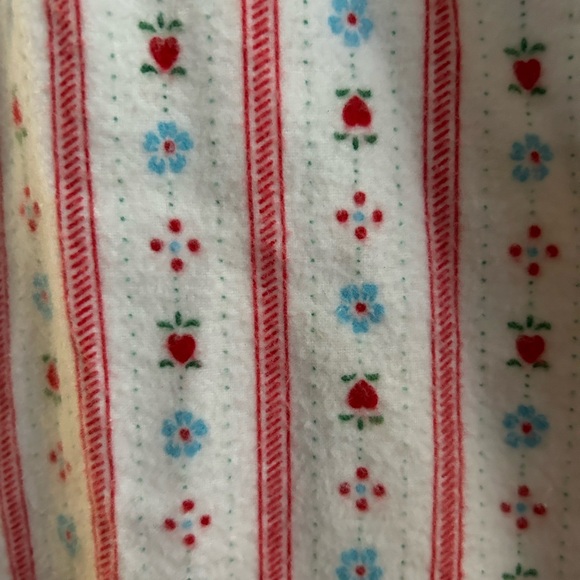 Dreamy Details 100% Cotton Flannel Nightgown with Lanz Tyrolean-Like Design - Picture 6 of 6